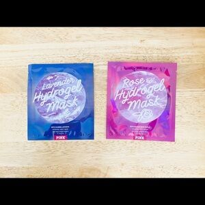 NWT Rare! Victoria’s Secret Pink: 2 PC Hydrogel Face Mask Set
